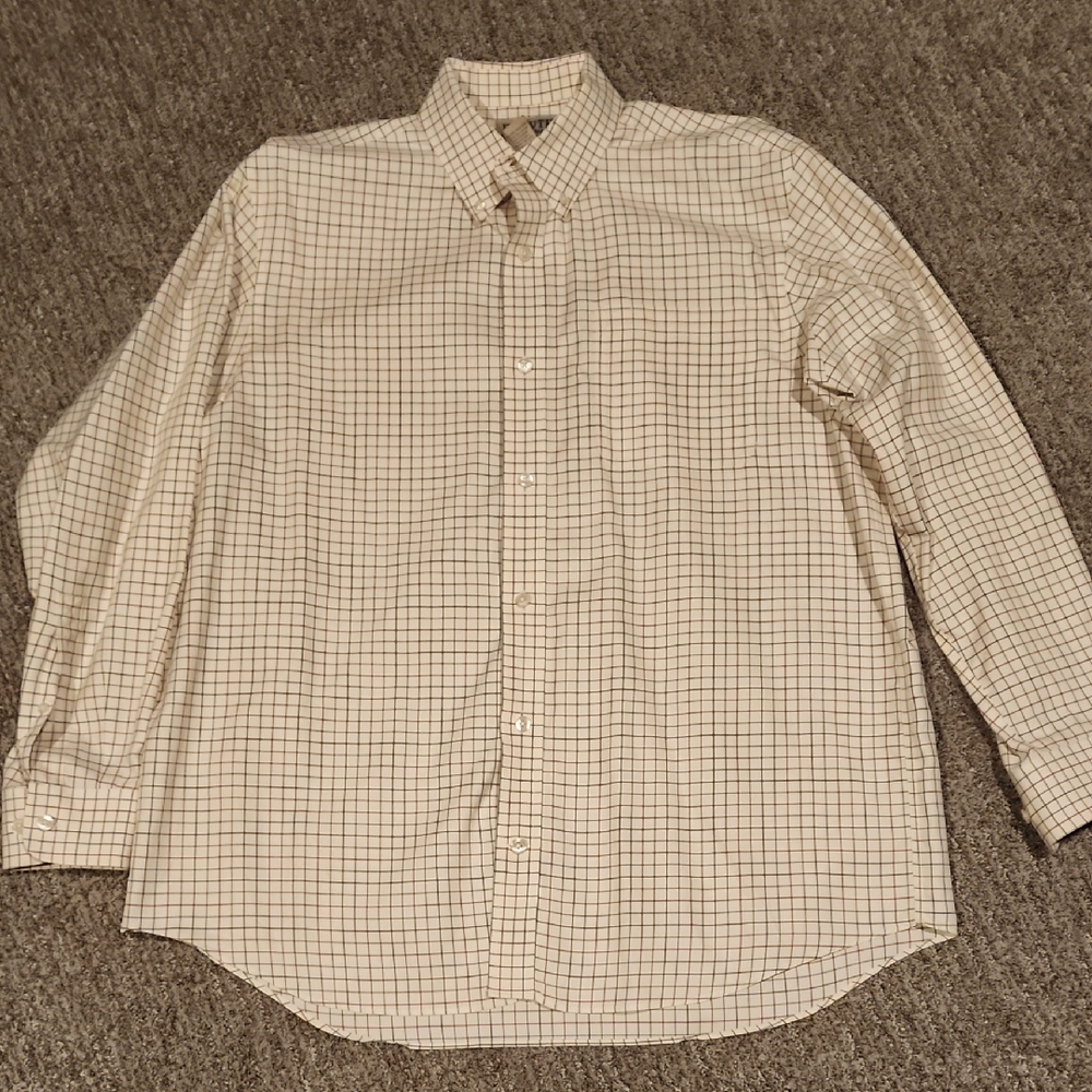 Duluth Trading Co Off-white/black/Tan/dark Red Size Large PTP 26in Length 31in